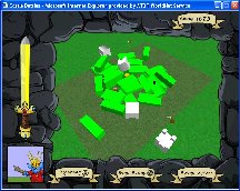 My castle has taken many hits by this point